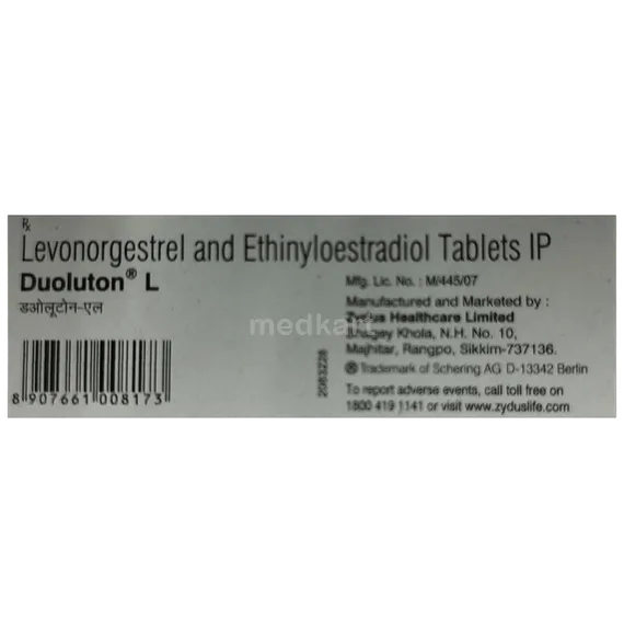 duoluton l tablet 21's